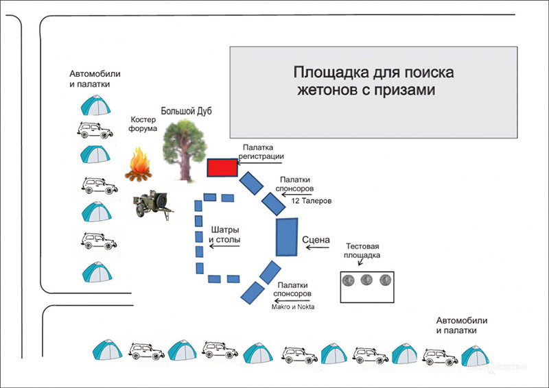 9й международный слёт любителей металлопоиска в Московской области - 12 мая 2018 года!