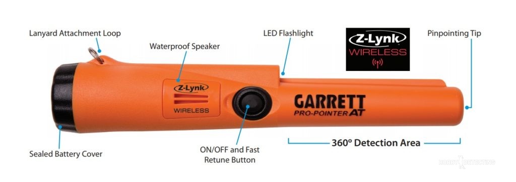 Garrett Pro Pointer AT Z Lynk - новый пинпоинтер от компании Garrett! (фото и данные+)